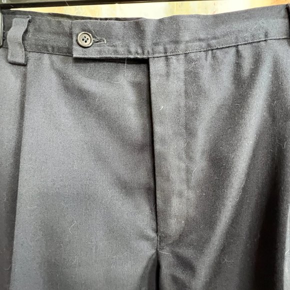 📌Dark Blue Dress Pants B&T European Tailoring Handmade with High Quality Fabric - Picture 4 of 16